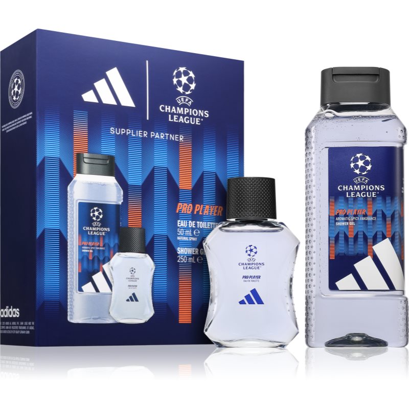 Adidas UEFA Champions League Pro Player set cadou pentru bărbați Adidas UEFA Champions League Pro Player set cadou pentru bărbați