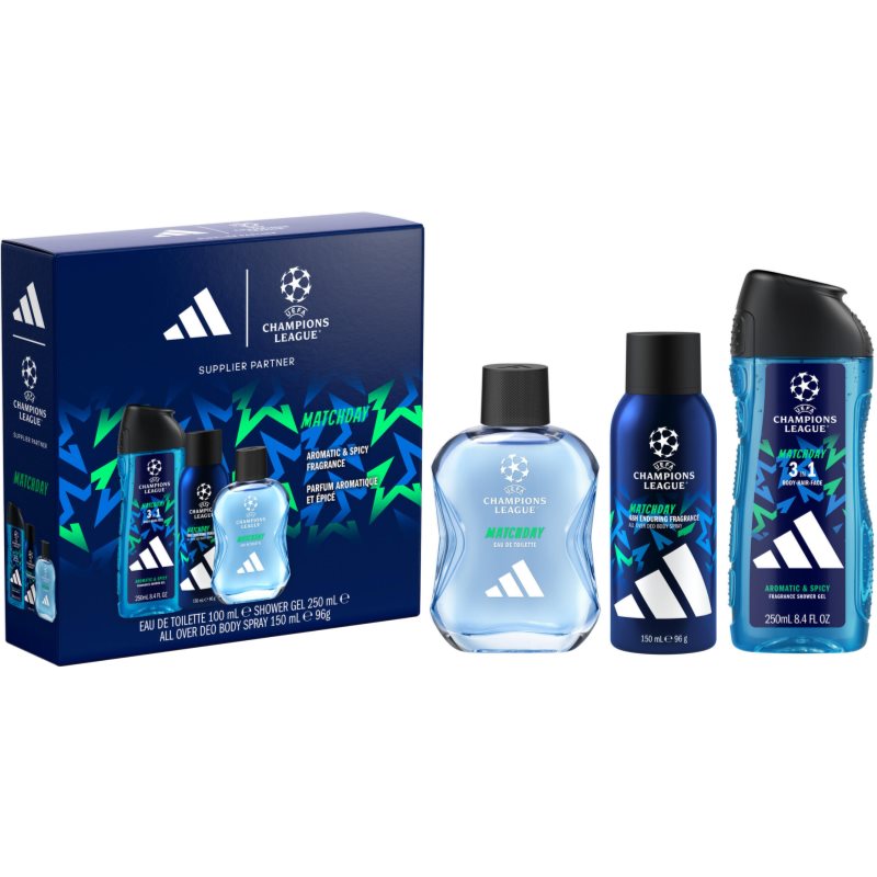 Adidas UEFA Champions League Matchday set cadou pentru bărbați