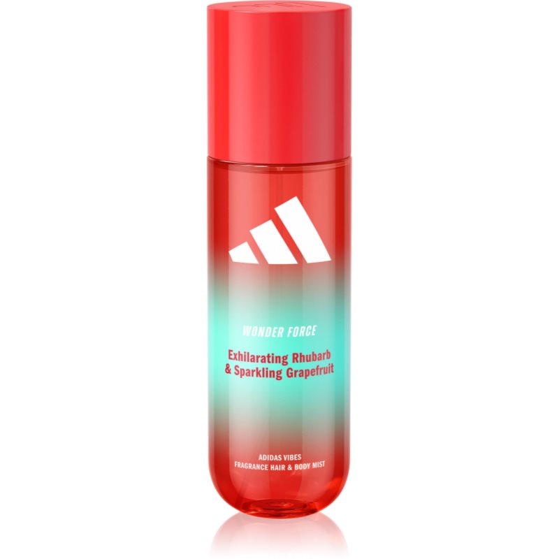 Adidas Vibes Wonder Force spray parfumat pentru corp și păr pentru femei 236 ml