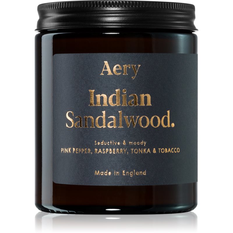 Aery Fernweh Indian Sandalwood lumânare parfumată 140 g