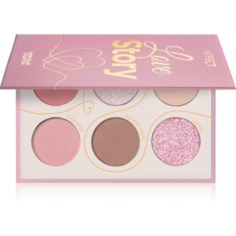 Affect Storyteller Colletion Love Story Lidschattenpalette 6x2 g