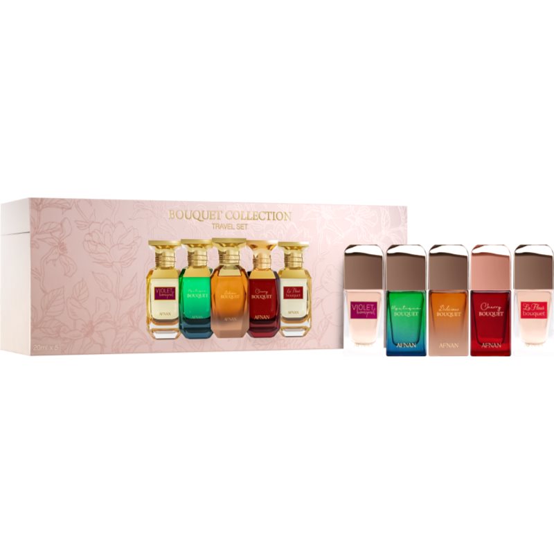 Afnan Bouquet Collection Travel Set set cadou pentru femei