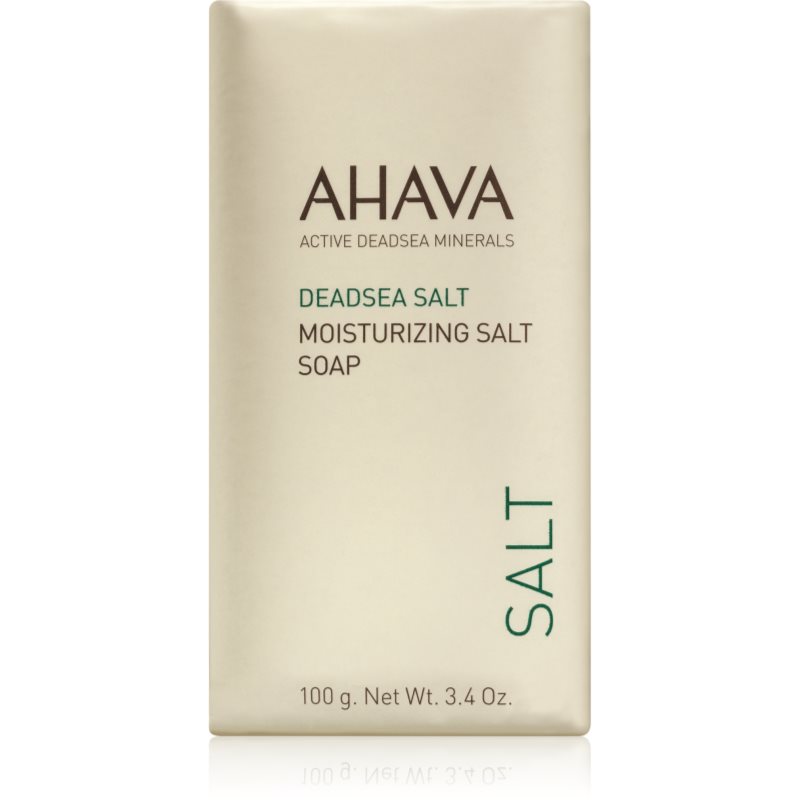AHAVA Dead Sea Salt sapun hidratant cu sare din Marea Moarta 100 g