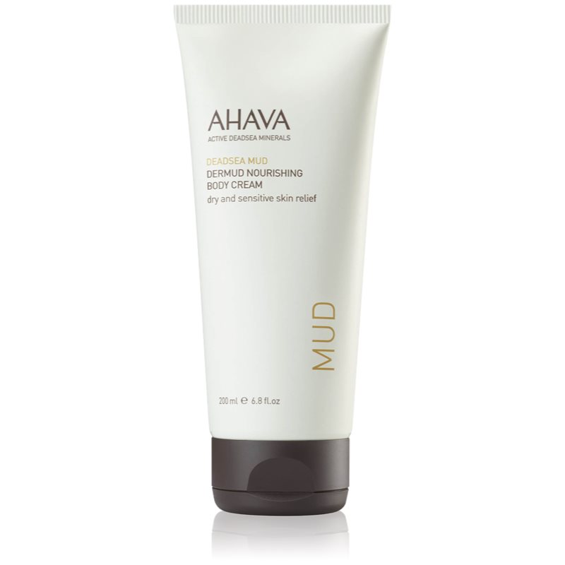 AHAVA Dead Sea Mud crema de corp nutritiva pentru piele uscata si sensibila 200 ml AHAVA Dead Sea Mud crema de corp nutritiva pentru piele uscata si sensibila 200 ml