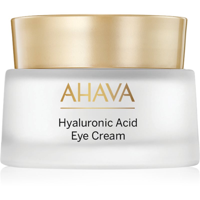AHAVA Hyaluronic Acid Eye Cream cremă de ochi anti-inflamatoare care reduce cercurile de umflare și întunecate 15 ml