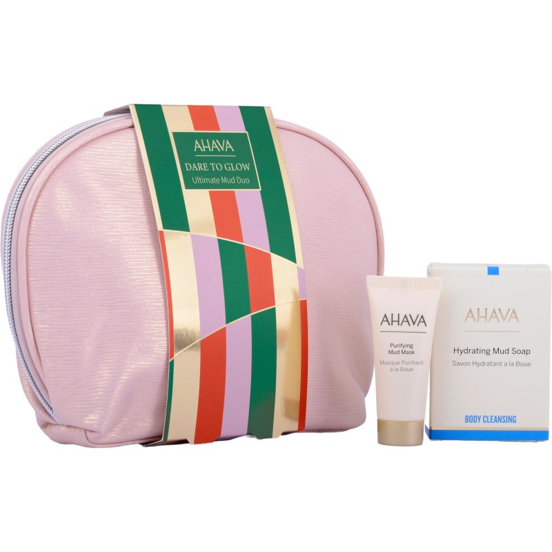 AHAVA Dare to Glow Ultimate Mud Duo set cadou corp si fata
