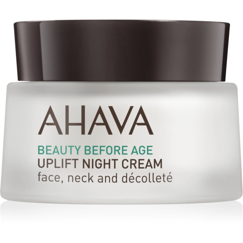 AHAVA Beauty Before Age crema de noapte cu efect lifting pentru fata, gat si piept 50 ml