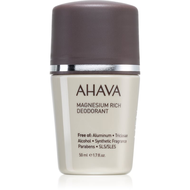 AHAVA Time To Energize Men deodorant roll-on cu particule de minerale pentru barbati 50 ml