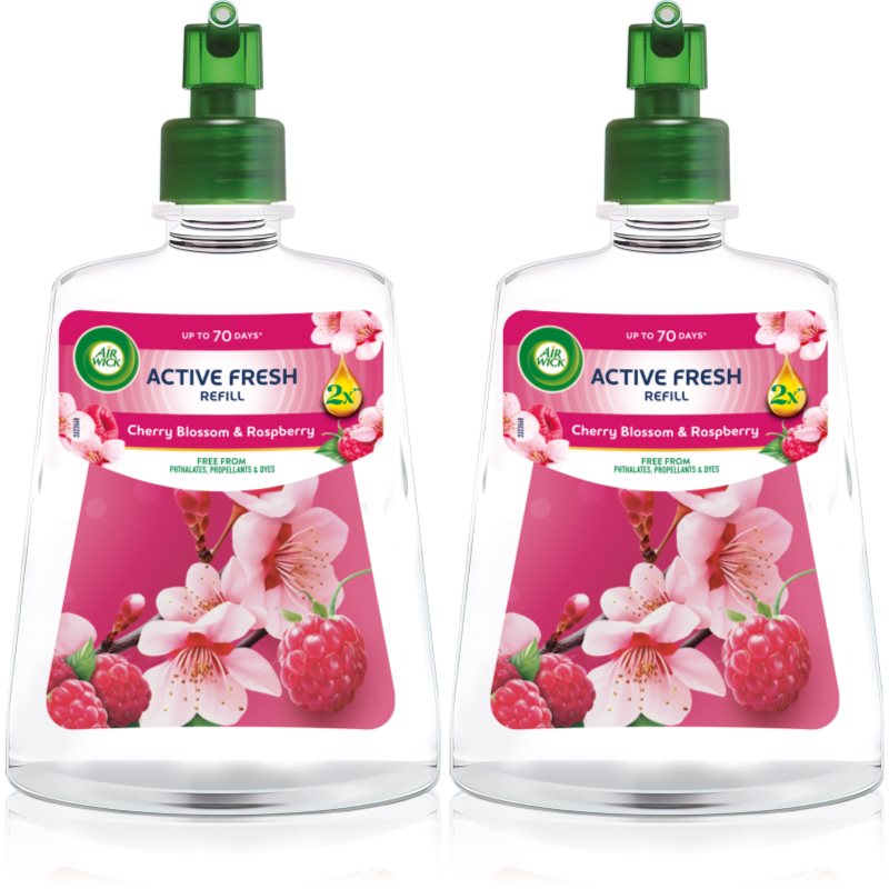Air Wick Cherry Blossom & Raspberry Duo odorizant de camera rezervă