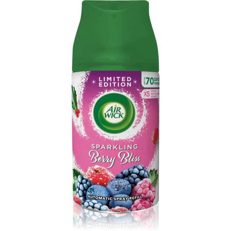 Air Wick Freshmatic Magic Winter Sparkling Berry Bliss odorizant de camera rezervă 250 ml