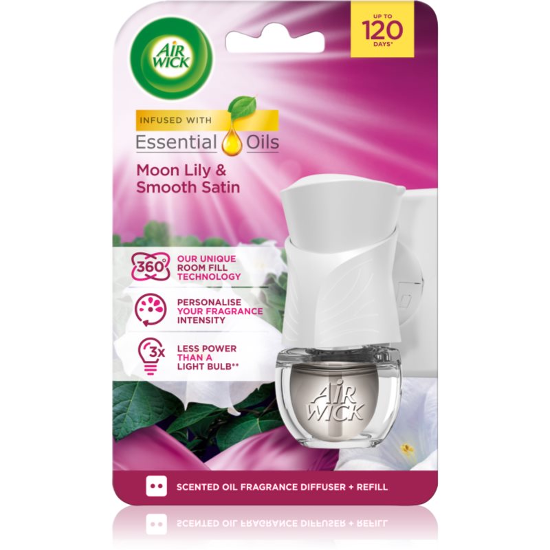 Air Wick Moon Lily & Smooth Satin Electric odorizant electric cu rezervã 19 ml