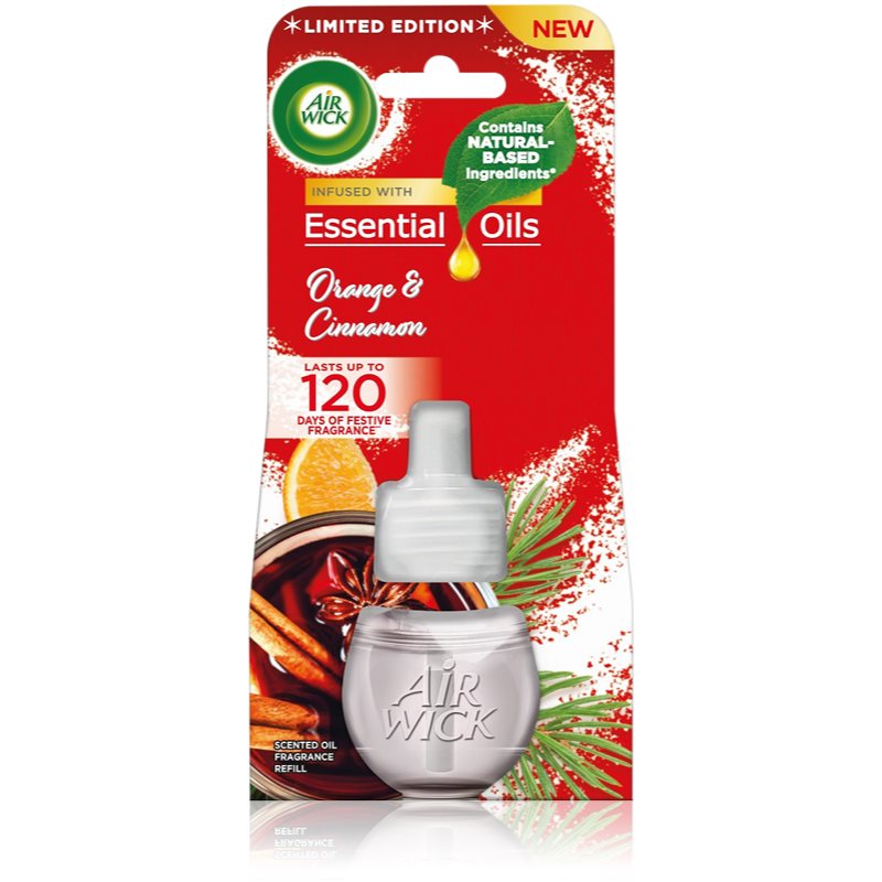 Air Wick Electric Magic Winter Orange & Cinnamon rezervă pentru difuzorul electric 19 ml