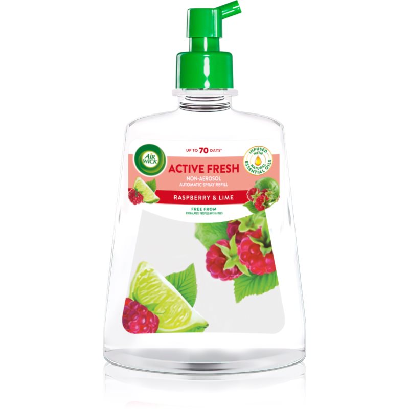 Air Wick Active Fresh Raspberry & Lime odorizant de camera rezervă 228 ml