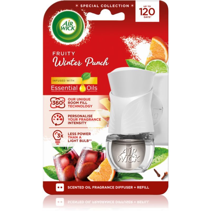 Air Wick Electric Winter Punch odorizant electric cu rezervã 19 ml