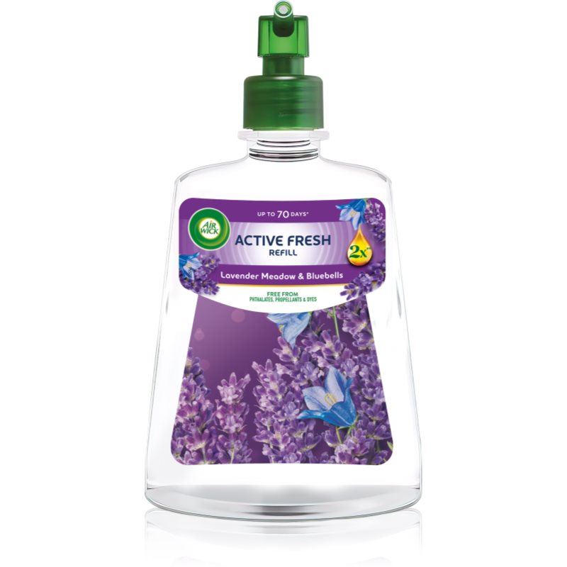 Air Wick Active Fresh Lavender Meadow & Bluebells odorizant de camera rezervă 228 ml