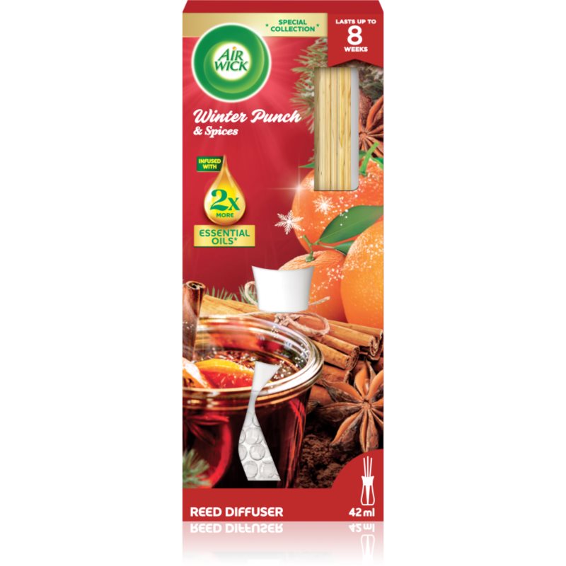 Air Wick Winter Punch&Spices aroma difuzor cu rezervã 42 buc