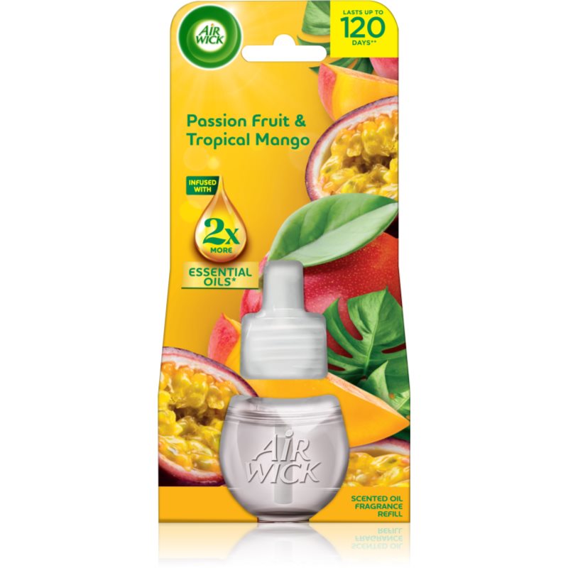 Air Wick Passion Fruit & Tropical Mango rezervă pentru difuzorul electric 19 ml