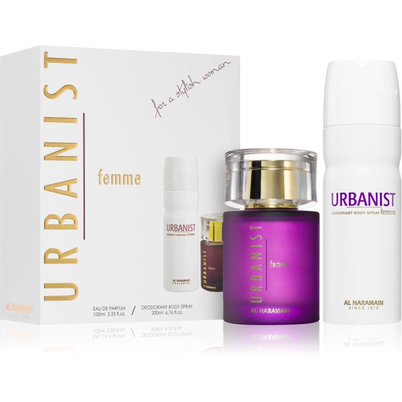 Al Haramain Urbanist Femme Combo Set set pentru femei Al Haramain Urbanist Femme Combo Set set pentru femei
