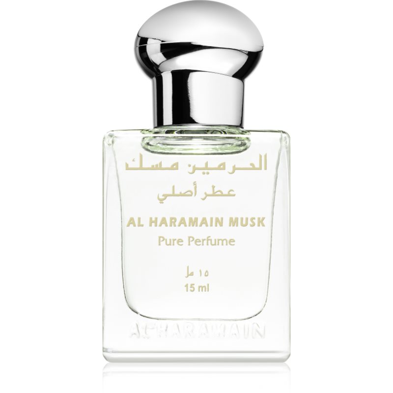 Al Haramain Musk ulei parfumat roll-on pentru femei 15 ml