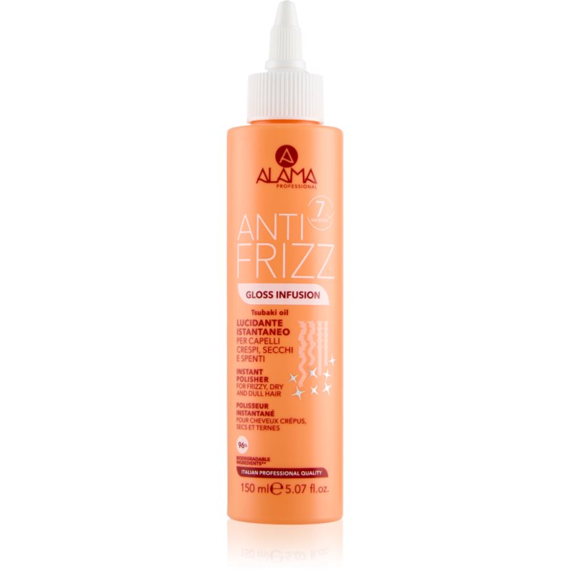 Alama Professional Anti Frizz Gloss Infusion ser fara clatire pentru un par stralucitor si catifelat 150 ml