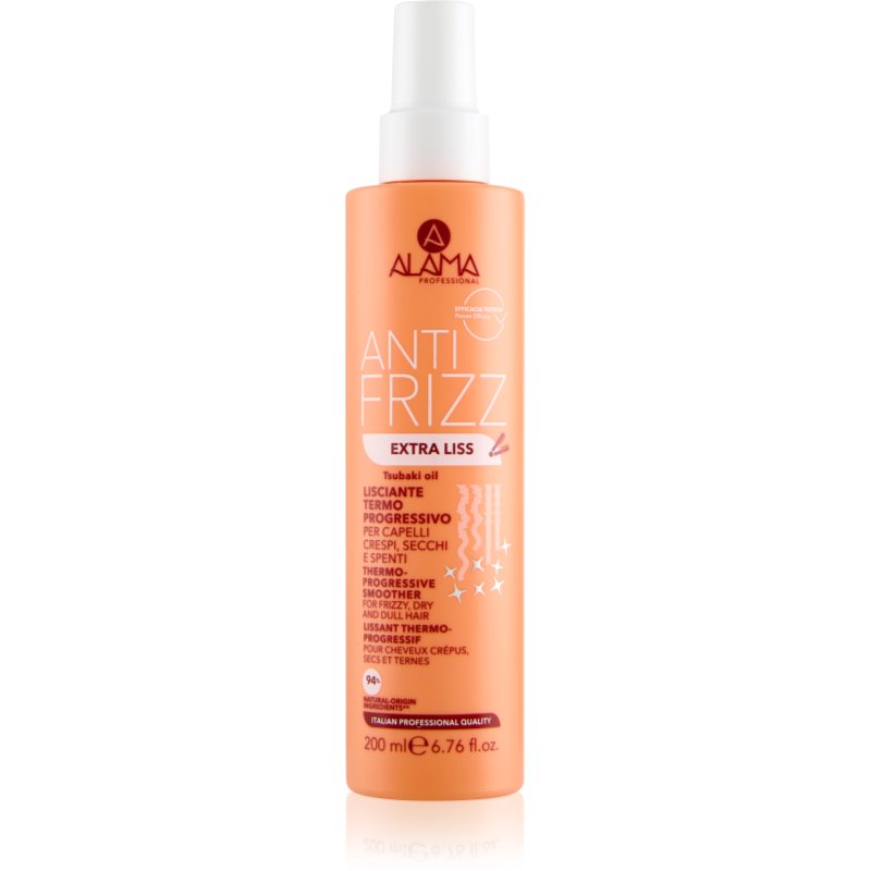 Alama Professional Anti Frizz Extra Liss cură de netezire stralucire pentru parul uscat si fragil 200 ml