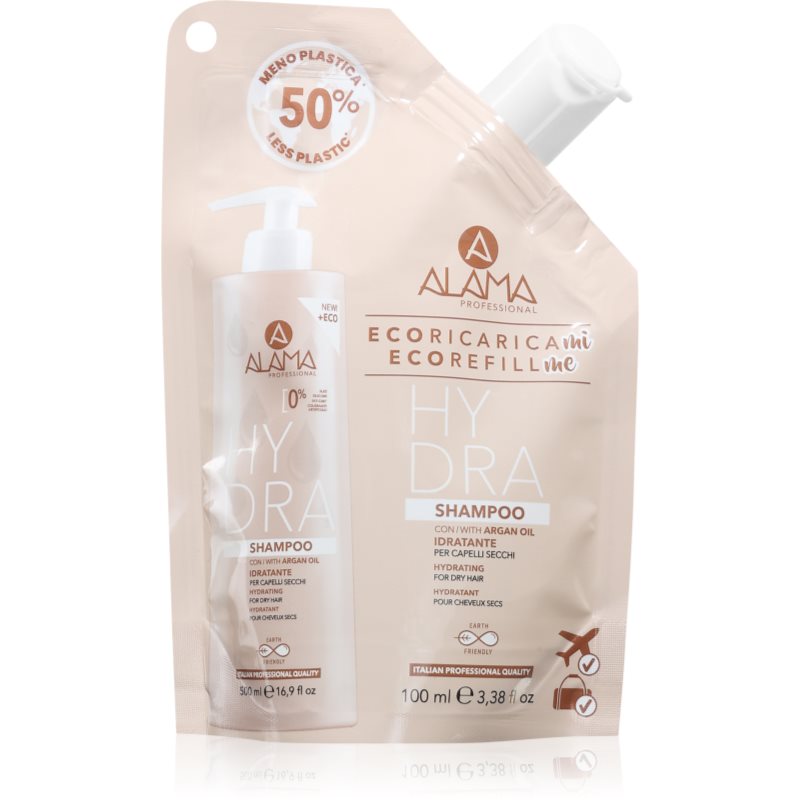 Alama Professional Hydra Shampoo sampon hidratant Eco Refill 100 ml