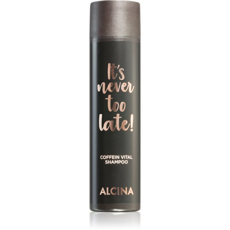 Alcina It's never too late! sampon pe baza de cafeina pentru intarirea parului 250 ml