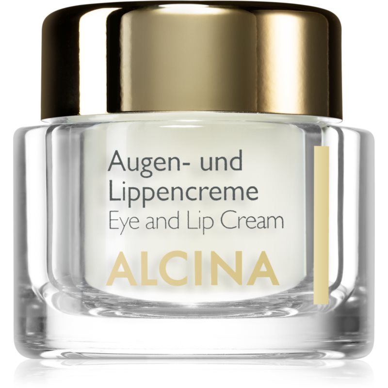 Alcina Effective Care crema pentru ochi si buze cu efect de netezire 15 ml