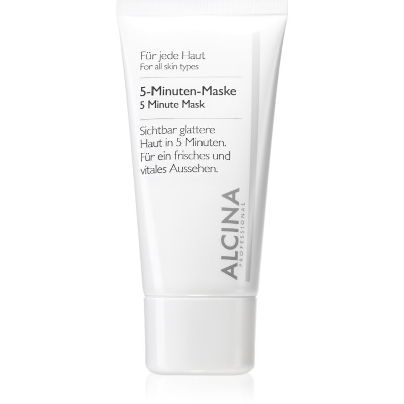 Alcina For All Skin Types mască facială revigorantă pentru 5 minute 50 ml
