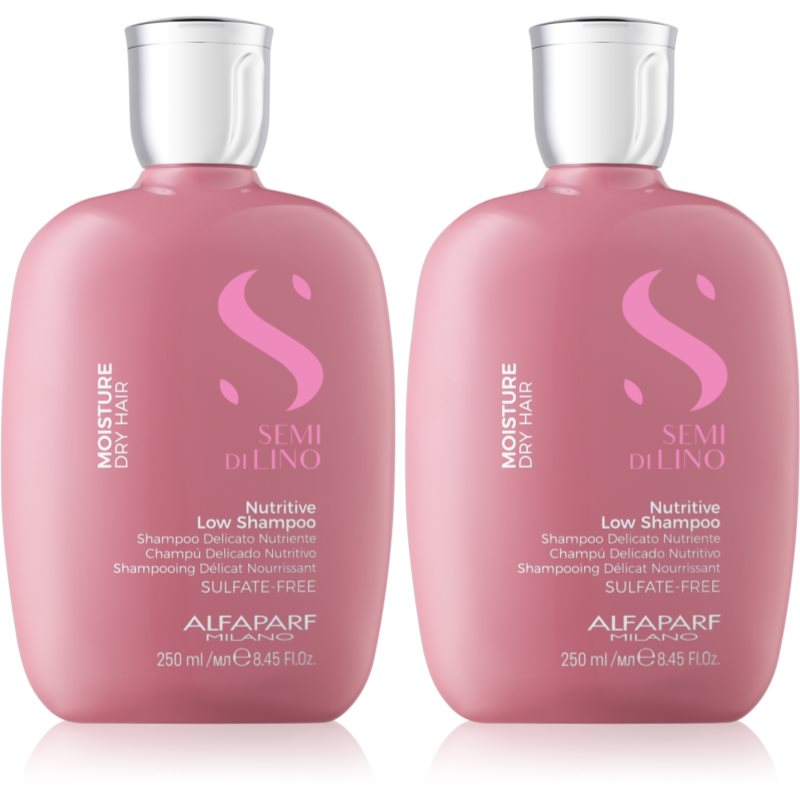 Alfaparf Milano Semi di Lino Moisture Duo Kit set pentru par uscat