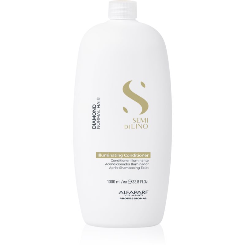 Alfaparf Milano Semi di Lino Diamond Illuminating sampon pentru stralucire pentru par normal 1000 ml