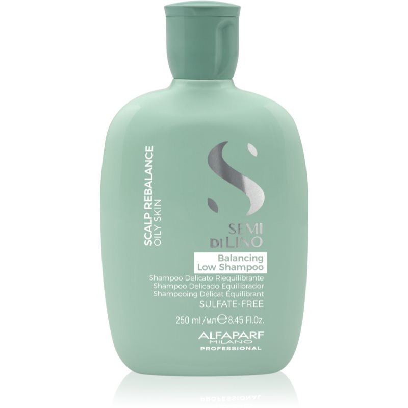 Alfaparf Milano Semi Di Lino Scalp Rebalance șampon pentru scalp gras 250 ml