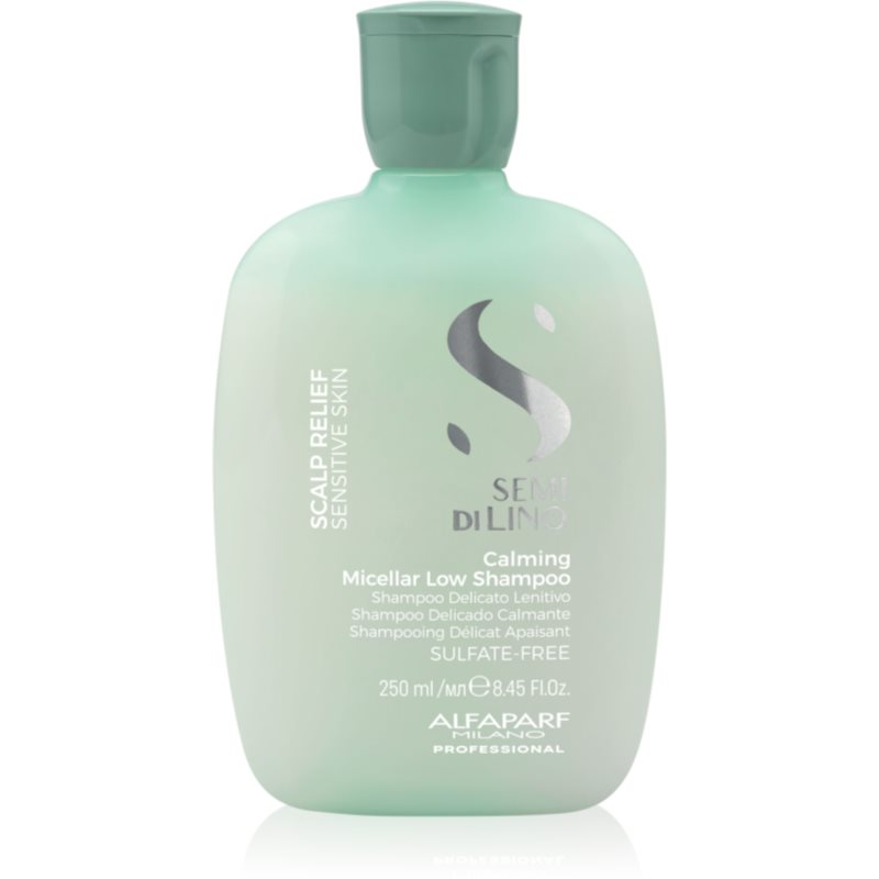 Alfaparf Milano Semi Di Lino Scalp Relief sampon cu efect calmant pentru piele sensibila 250 ml