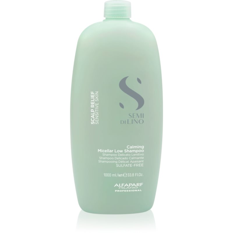 Alfaparf Milano Semi Di Lino Scalp Relief sampon cu efect calmant pentru piele sensibila 1000 ml