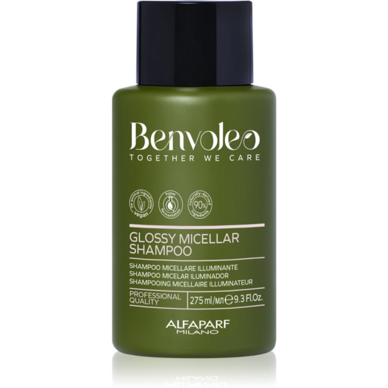 Alfaparf Milano Benvoleo Glossy șampon micelar pentru utilizarea de zi cu zi 275 ml