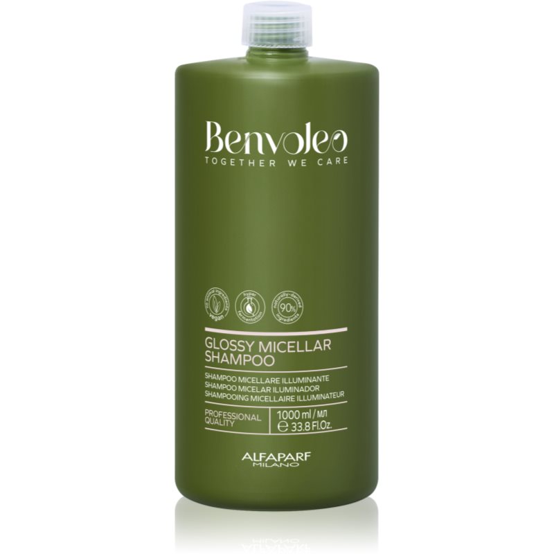 Alfaparf Milano Benvoleo Glossy șampon micelar pentru utilizarea de zi cu zi 1000 ml
