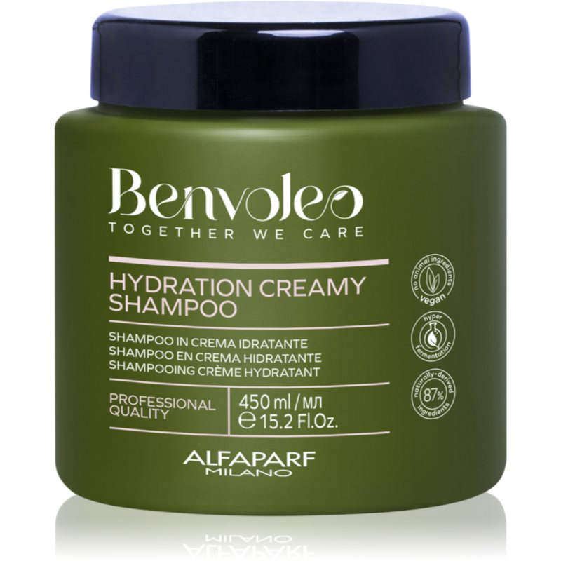 Alfaparf Milano Benvoleo Hydration sampon hidratant pentru toate tipurile de păr 450 ml