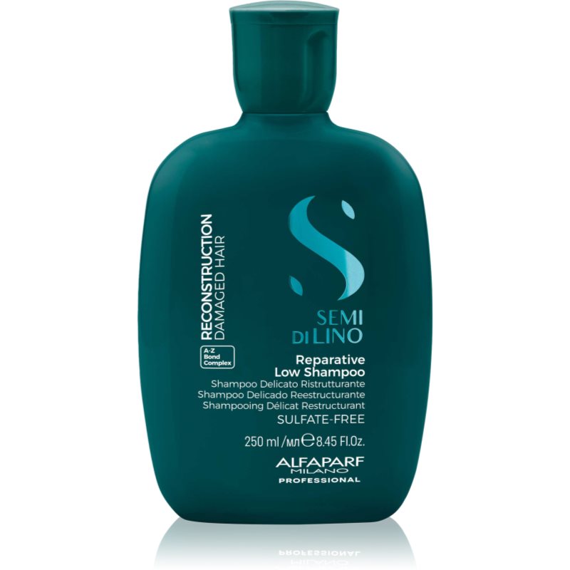 Alfaparf Milano Semi di Lino Reconstruction Reparative șampon regenerator pentru par deteriorat 250 ml