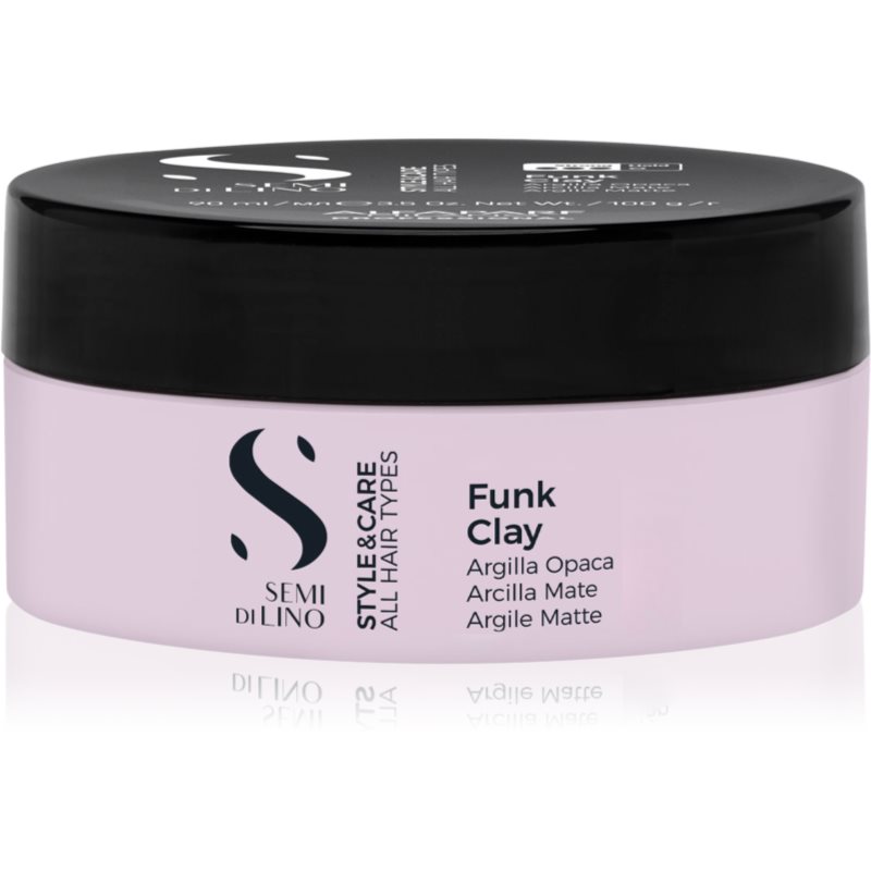 Alfaparf Milano Semi di Lino Style&Care Funk Clay lut modelator pentru definire si modelare 90 ml