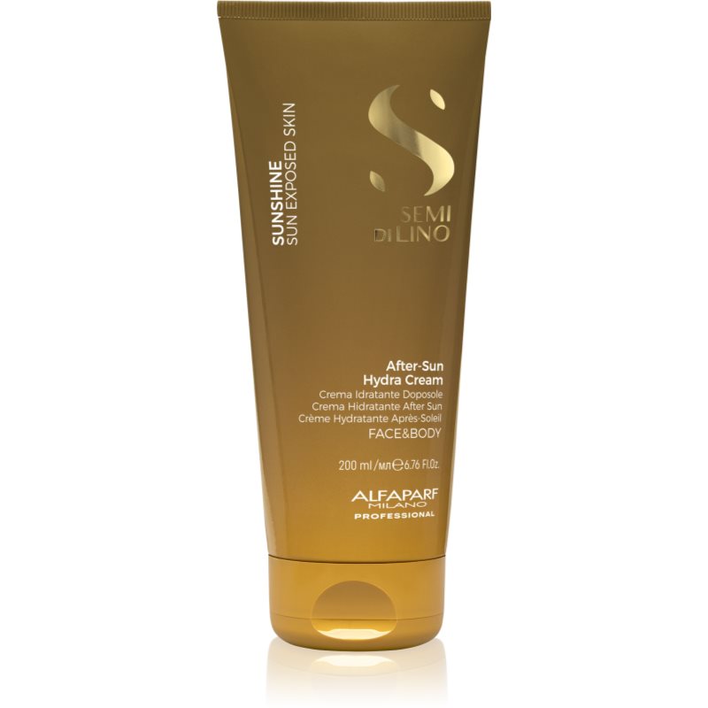 Alfaparf Milano Semi di Lino Sunshine After Sun Hydra Cream Crema hidratanta pentru fata si corp dupa expunerea la soare 200 ml