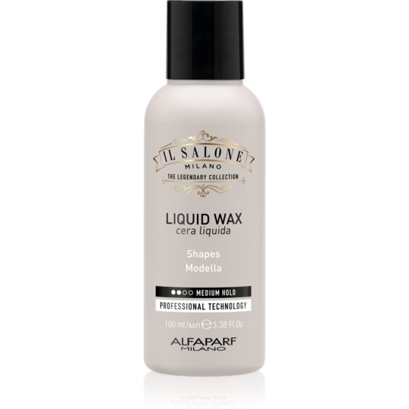 Alfaparf Milano Il Salone Milano Liquid Wax ceară lichidă pentru păr cu fixare medie 100 ml