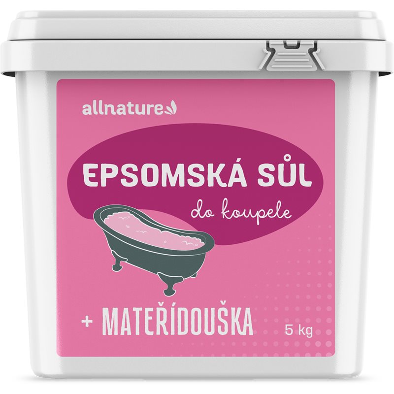 Allnature Epsom salt Motherwort saruri de baie 5000 g