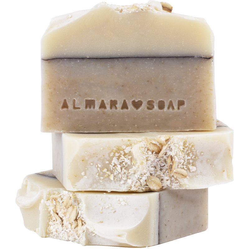 Almara Soap Natural Oatmeal Cake sãpun lucrat manual pentru piele sensibila 90 g