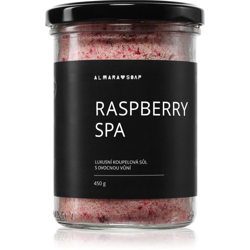 Almara Soap Bath sare de baie relaxanta cu parfum Raspberry Spa 450 g Almara Soap Bath sare de baie relaxanta cu parfum Raspberry Spa 450 g