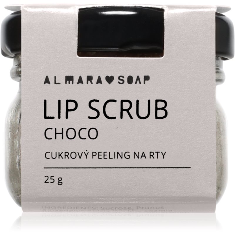 Almara Soap Lip Scrub exfoliant din zahar de buze Choco 25 g Almara Soap Lip Scrub exfoliant din zahar de buze Choco 25 g
