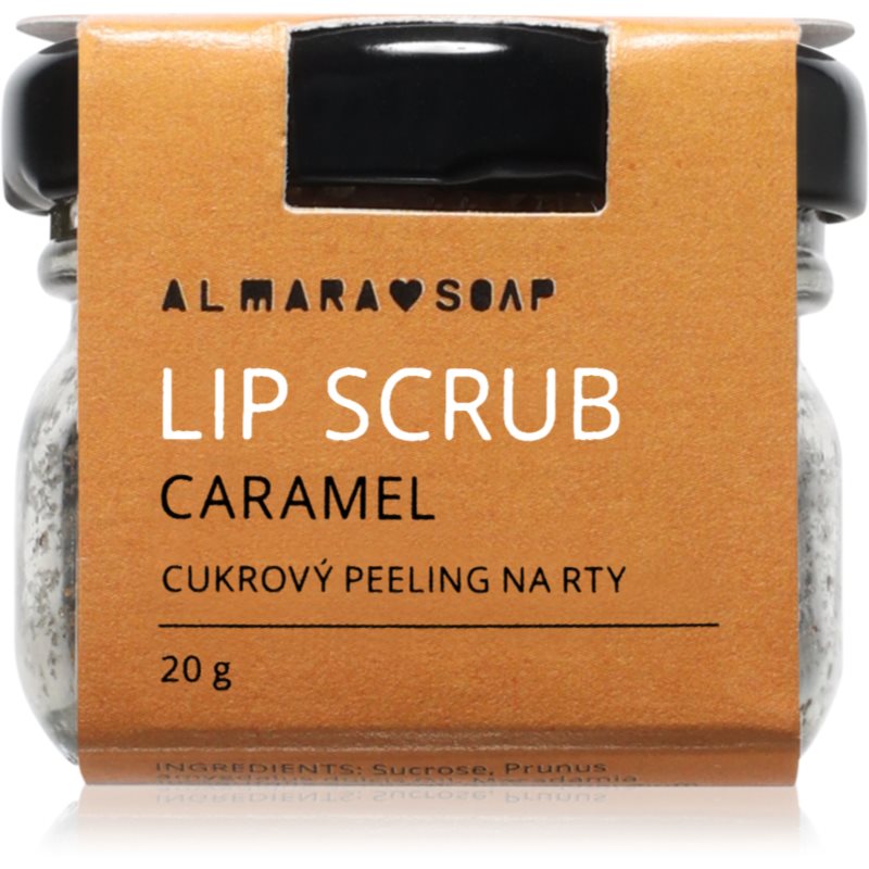 Almara Soap Scrub exfoliant din zahar de buze Caramel 20 g Almara Soap Scrub exfoliant din zahar de buze Caramel 20 g