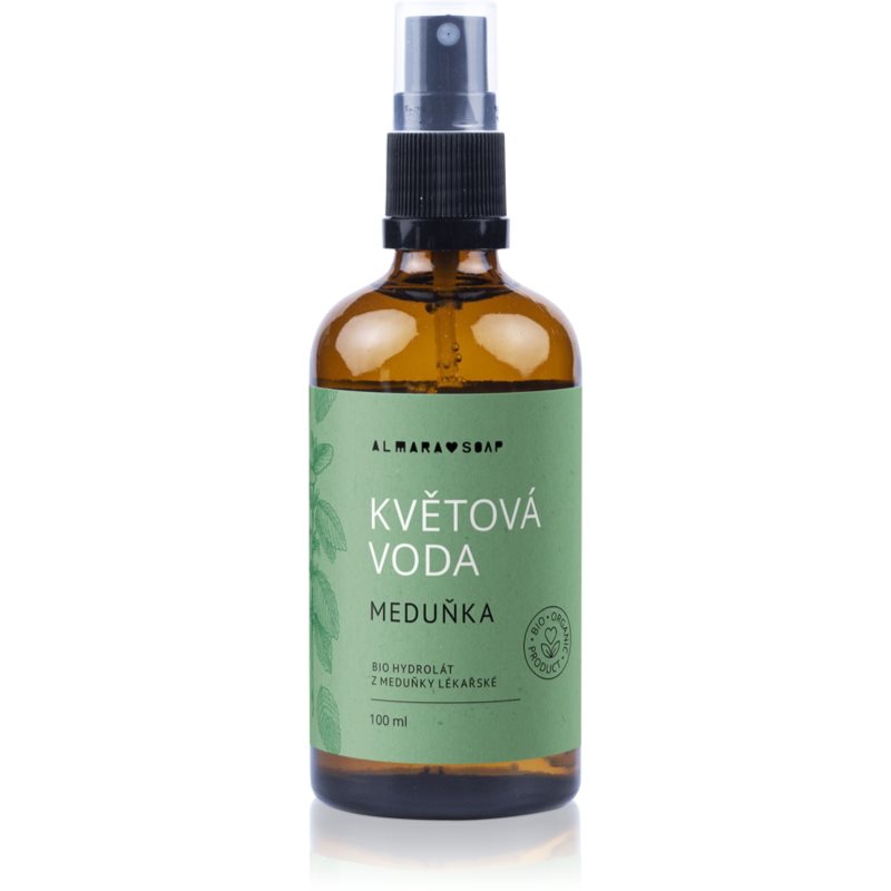 Almara Soap Floral Water Lemon balm loțiune pentru față pentru tenul uscat 100 ml Almara Soap Floral Water Lemon balm loțiune pentru față pentru tenul uscat 100 ml