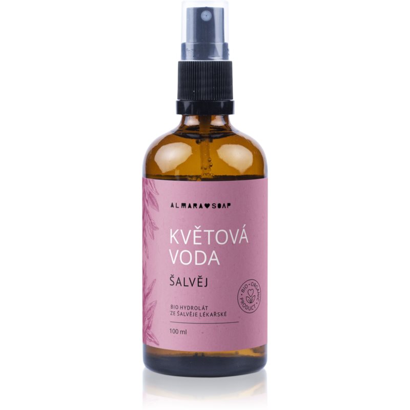 Almara Soap Floral Water Sage loțiune pentru față pentru ten gras si problematic 100 ml Almara Soap Floral Water Sage loțiune pentru față pentru ten gras si problematic 100 ml