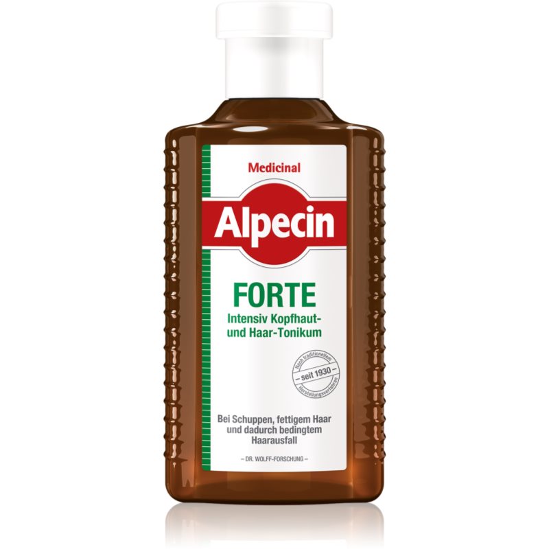 Alpecin Medicinal Forte tonic intens impotriva matretii si caderii parului rezistență 200 ml
