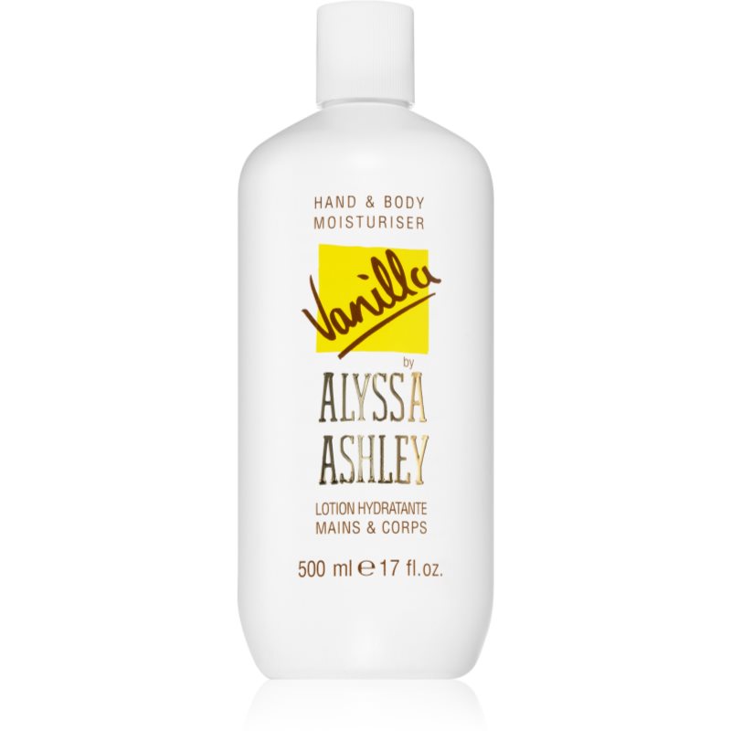 Alyssa Ashley Vanilla cremă de mâini și corp pentru femei 500 ml